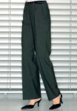Pantalon victoria Unicolor(55/43/2% pol./wol/elasthan)