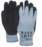 Handschoen Maxx-Grip 50-230, vinger gecoat, naadloos, zwart/grij