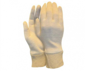 Handschoen Interlock van 100% katoen, herenmaat met manchet