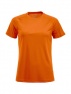 Dames T-shirt Clique Premium Active-T (1xFluororanje M beschikba