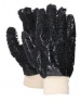 Handschoen PVC Grit zwart