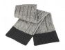 Sjaal Result Shades of Grey Knitted Scarf