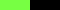 Fluoroscent Lime/zwart
