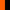 Zwart/oranje