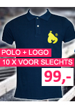10 Polo's met Bedrijfslogo