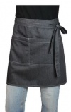 Sloof Chaud Devant Apron Black Denim