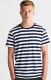 Heren T-shirt Mantis Gestreept 195.48 (2xZwart/rood L beschikbaa