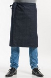 Schort Chaud Devant Plain Blue denim 26\'\'