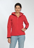 Dames Softshell Jas Lemon & Soda Hooded LEM3627