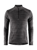 Herenshirt Lange Mouwen Craft Grid Halfzip