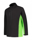 Heren Softshell Jas Lemon & Soda Workwear Contrast LEM4800