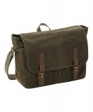 Heritage Waxed Canvas Messenger Bag/Tas 080.30