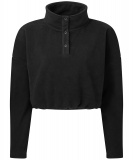 Dames Fleece Sweater Tridri Cropped TR087