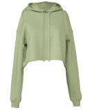Dames Cropped Fleece Hoodie Bella + Canvas 202.06