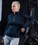 Dames Sportshirt AWDis Cool Flex Half-Zip