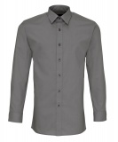 Herenoverhemd Premier Poplin fitted long sleeve shirt