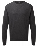 Premier Crew neck cotton-rich knitted sweater