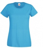 Fruit Of The Loom Valueweight T-Shirt Lady-Fit Moderna, 100% Cotone, Girocollo, Vestibilità Slim, Taglie Dalla XS Alla XL (Pacco Da 1)