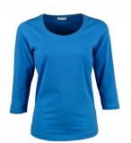 Shirt Tee Jays Ladies 3/4 Sleeve Stretch Tee 100.54 (1xWit XL be