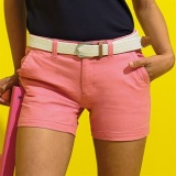 Dames Chino Asquith & Fox Shorts (1xZwart L beschikbaar)