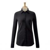 Damesblouse Russell Stretch LM (1xZwart L beschikbaar)
