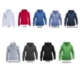 Dames Hoodie Clique Basic full zip