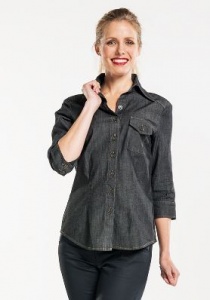 Damesblouse Chaud Devant Stretch 3/4 Sleeve