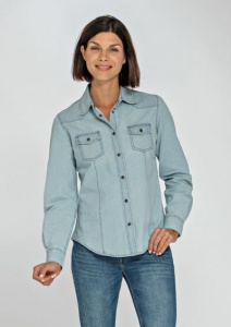 Damesblouse Lemon & Soda Denim LM LEM3950