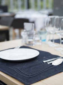 Placemat Chaud Devant Blue denim (2 stuks)