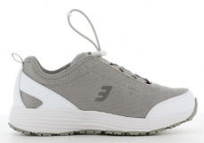 Sportieve Dames Sneaker Oxypas MAUD Grijs/Wit 057704 (1xWit/grij