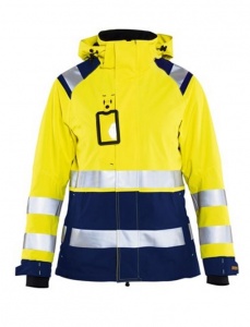 Dames Jas Blaklader Shell Jack High Vis 4904