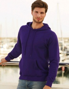 Hooded Sweater Fruit Of The Loom Lightweight Men