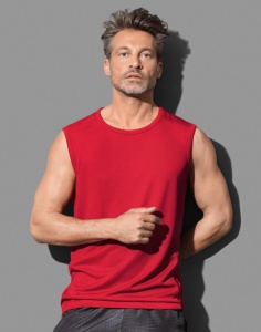 Heren T-shirt Stedman Active 140 Sleeveless