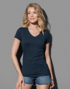 Dames T-shirt Stedman V-Neck 129.05