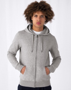 Hoodie B&C KING Zipped