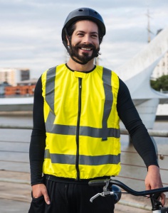 Veiligheidsvest Hi-Vis Biker Vest