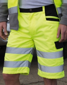 Signaalbroek Result Safety Cargo Shorts
