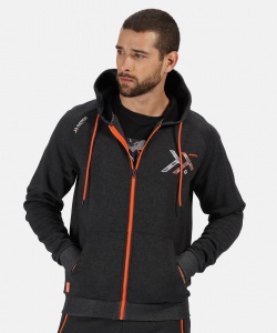 Heren Hoodie Regatta Zip TT040