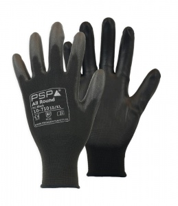 Handschoen PSP Safety Nylon PU Zwart 10-710