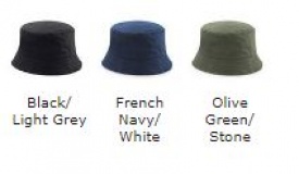Pet Beechfield Vintage Chino Cotton Bucket Hat