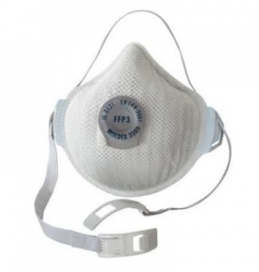 Stofmasker FFP3 NR Moldex Met Uitademventiel 350501