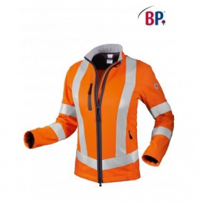 Dames Softshell Jas BP Hi-Vis 2122