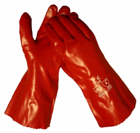 Handschoen M-Line PVC Rood Cat 2