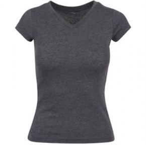T-shirt Build Your Brand Women's Basic Tee V-Neck