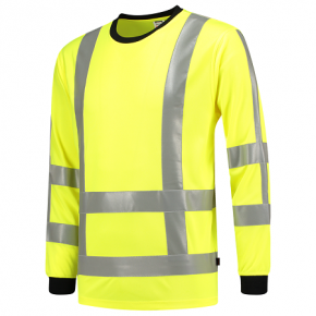 Hi-Vis T-Shirt Tricorp Lange Mouw RWS Birdseye