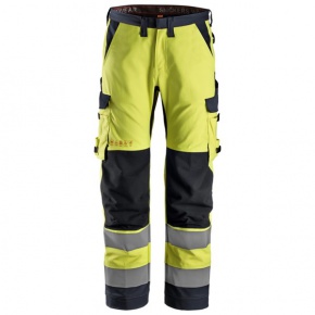 Hi-Vis Werkbroek Snickers Vlamvertragend Klasse 2 6361