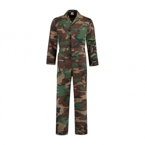 Overall Huismerk Camouflage Pol/Kat