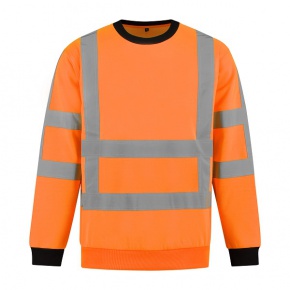 Sweater Huismerk High Visibility RWS