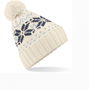 Muts Beechfield Fair Isle Snowstar