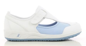 Ultracomfortabele Schoen Oxypas CAMILLE O1 Lichtblauw 010901